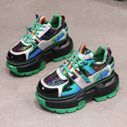 Daddy's Shoes Fashion Single Shoes Trendy Lace Up Shoes Women