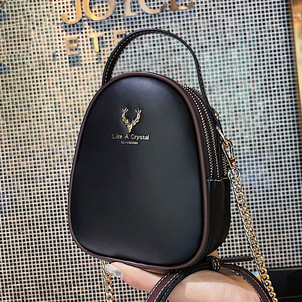 Cross shoulder chain bag