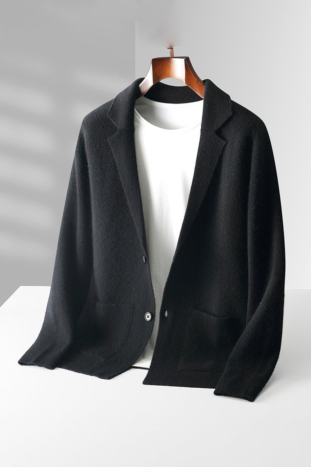 Cardigan Male V-neck Cardigan Knitted