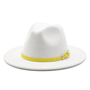 Woolen Hat Big Brimmed Hat Jazz Hat Felt Hat