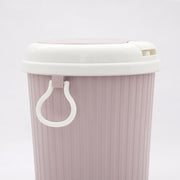 Clamshell trash can plastic trash can