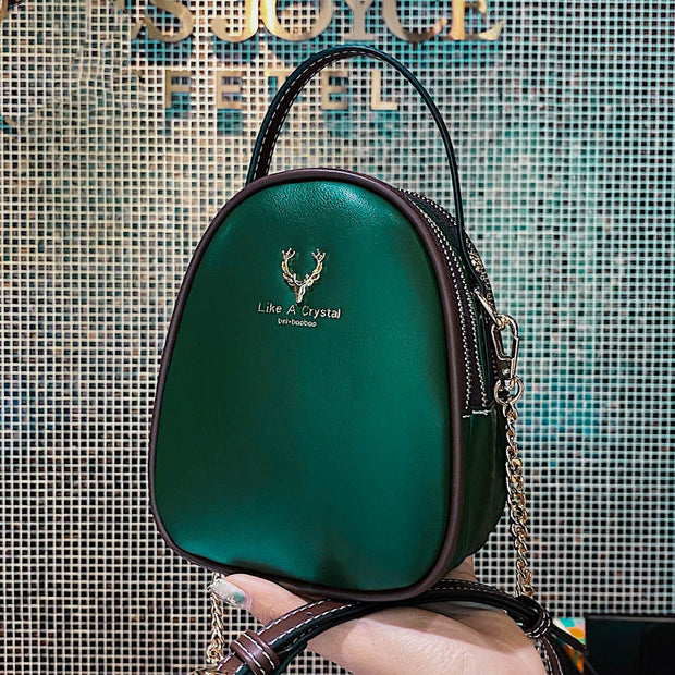 Cross shoulder chain bag