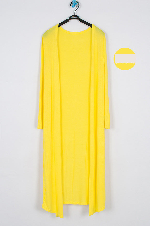 Long Modal Cardigan Women Shawl Sun Protection Clothing